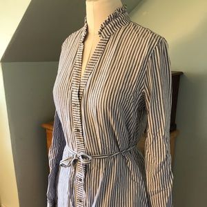 Abercrombie & Fitch striped shirt dress